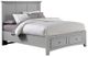 Vaughan-Bassett Bonanza Gray Full Storage Bed-2