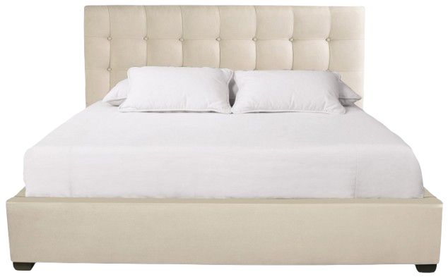 Bernhardt Customizable Avery Bernhardt Interiors Upholstered Queen Panel Storage Bed-1