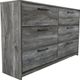 Signature Design by Ashley® Baystorm 4-Piece Gray Queen Panel Storage Bed Set-2