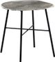 Signature Design by Ashley® Laverford Chrome End Table with Black Tapper Legs-0