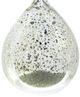 A & B Home Peleus White 30-Minute Silvered Hourglass-2