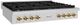 ZLINE Paramount Autograph Edition 48" Stainless Steel Gas Cooktop with Polished Gold Accents-1