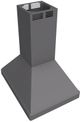 Vent-A-Hood® 36" Gunsmoke ARS Duct-Free Euro-Style Island Range Hood-1