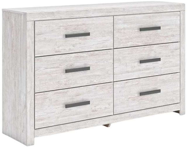 Signature Design by Ashley® Cayboni Whitewash 6-Drawer Dresser-0