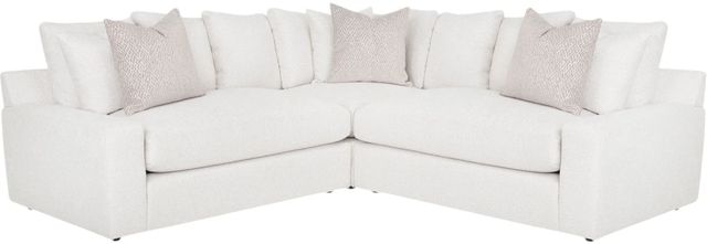 Franklin™ London 3-Piece Metz Snow L-Shape Sectional Loveseat-0