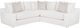 Franklin™ London 3-Piece Metz Snow L-Shape Sectional Loveseat-0