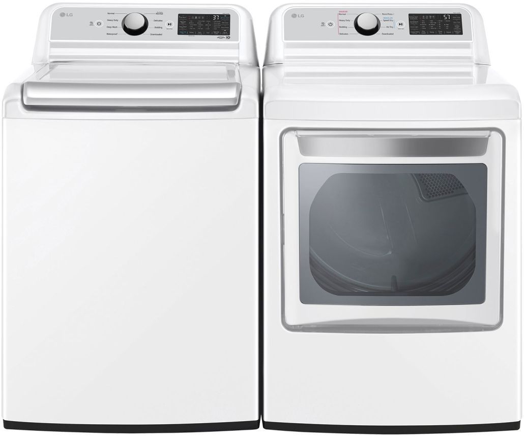 LG White Laundry Pair
