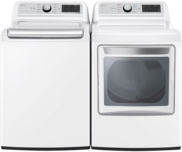 LG White Laundry Pair