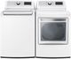 LG White Top Load Washer & Gas Dryer Laundry Pair-0