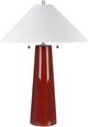 Crestview Collection Scarlett Red Table Lamp-0