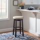 Linon Maya Beige Bar Stool-1