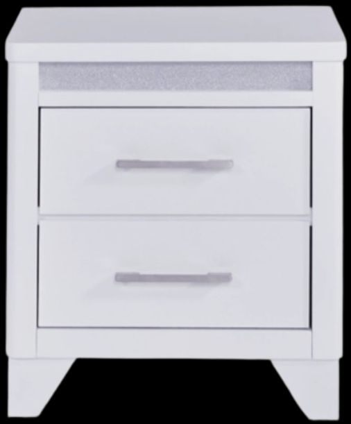 Signature Design by Ashley® Jarlee White 2-Drawer Nightstand-1