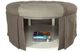 Furniture of America® Claes Gray Ottoman-2