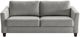 Luonto® Furniture Monika Oliver/Walnut Queen Sleeper Loveseat-2