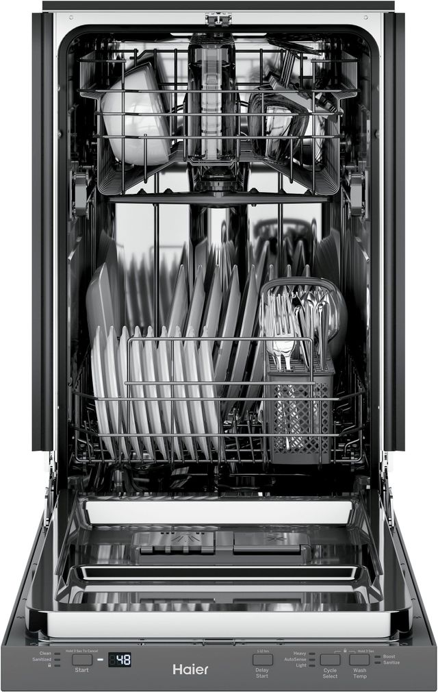 Haier 18" Stainless Steel Built In Dishwasher-3