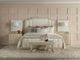 Hooker® Furniture Nouveau Chic Polished Pearl/Sandstone King Upholstered Panel Bed-1