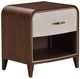 Michael Amini® Houston Walnut 1-Drawer Nightstand-0