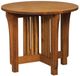 Fusion Designs Customizable Bungalow Mission 30" Round End Table-0