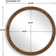 Uttermost® Cleveland Antique Gold/Natural Mirror-2