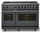Viking® 7 Series 48" Cast Black Pro Style Dual Fuel Range-3