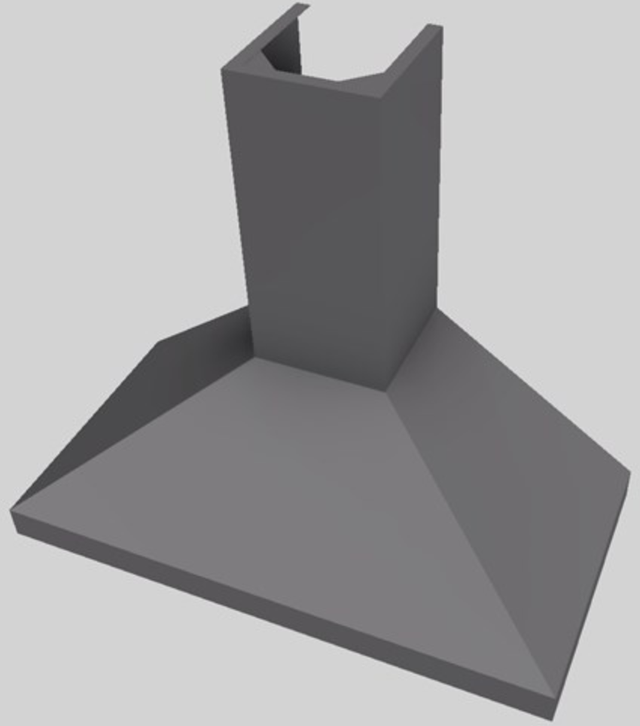 Vent-A-Hood® 42" Gunsmoke Wall Mounted Range Hood-3