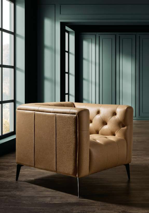 Hooker® Furniture SS Nicolla Texas Stone Stationary Chair-1