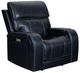 BarcaLounger® Glenwood Rainer Ocean Leather Power Recliner-0