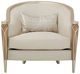 Michael Amini® Villa Cherie Caramel/Chardonnay Matching Chair-2