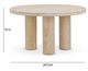 TOV Furniture Amora Travertine 26" Round Accent Table-2