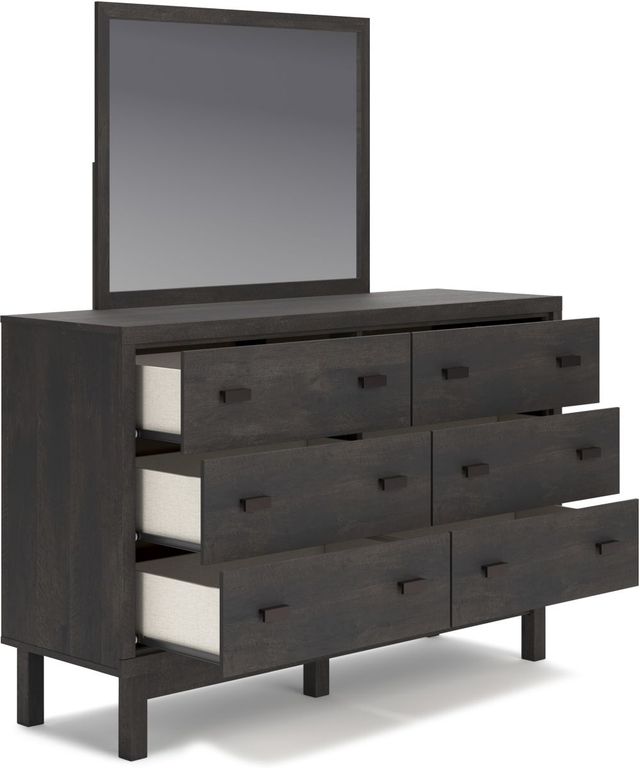 Signature Design by Ashley® Toretto Charcoal Dresser and Mirror-4
