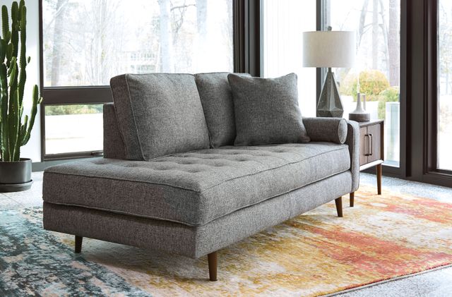 Ashley® Zardoni Charcoal Right Arm Facing Corner Chaise-1
