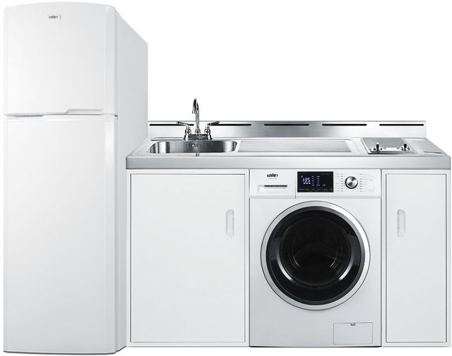 Summit® 83" White All-In-One Kitchenette