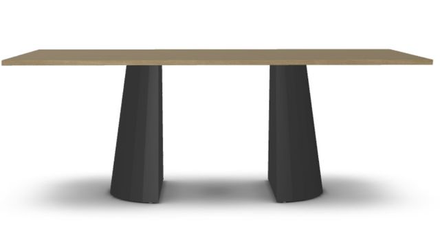 Amisco Customizable Gemma Thermo Fused Laminate 84'' Bar Height Rectangular Table-1