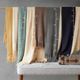 Olliix by INK+IVY Stockholm Aqua 50" x 60" Color Block Faux Cashmere Throw-4