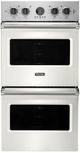 Viking® 5 Series 27" Pure White Double Electric Premiere Wall Oven-0