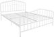 Novogratz Bushwick White Metal Queen Bed-0