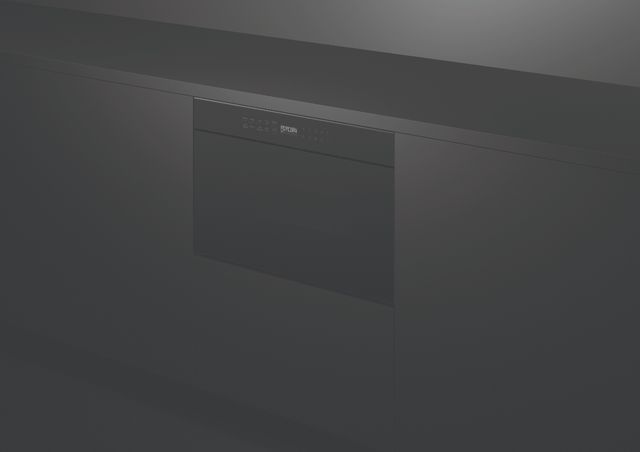 Fisher & Paykel Series 7 1.2 Cu. Ft. Black Glass Microwave Drawer-3