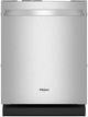 Whirlpool® 24" FingerPrint Resistant Stainless Steel Top Control Built-In Dishwasher with 3rd Rack-0