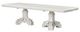 Furniture of America® Stella Mia 7-Piece Ivory Dining Table Set-1