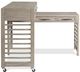 Riverside Furniture Fresh Perspectives Casual Taupe Swivel Desk-1