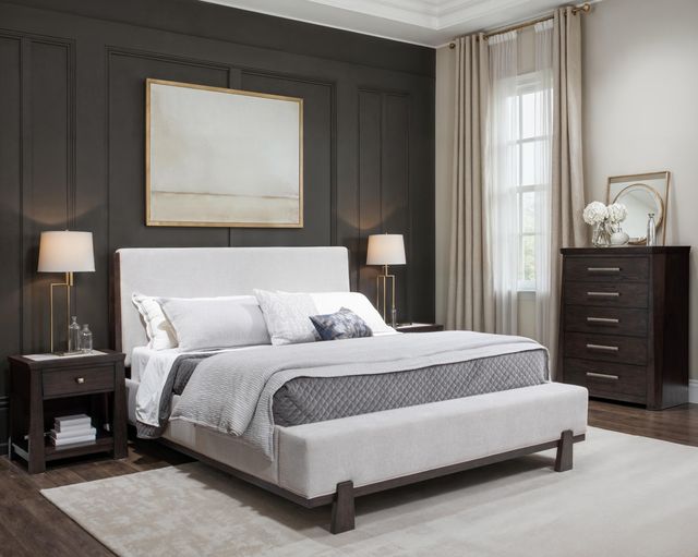 Magnussen Home® Tauren Coffee Bean Brown Open Nightstand-1