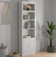 Parker House® Boca Cottage White 32" Open Top Bookcase-1