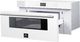 FORNO® Capoliveri 1.2 Cu. Ft. White Microwave Drawer-2