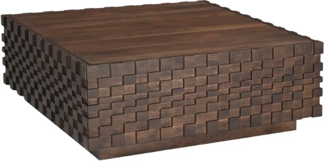 Moe's Home Collection Easton Brown Storage Coffee Table-0