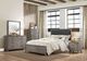 Homelegance® Woodrow Black/Brownish Gray Queen Panel Bed-1