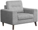 Homelegance® Alexia Gray Chair-0