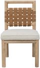 Modus Furniture Dorsey Ginger/Ricotta Upholstered Dining Side Chair-2