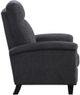Mazin Furniture Weiser Dark Gray Push Back Reclining Chair-3