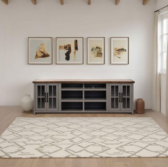 Legends Home Avalon Sandstone/Whiskey 96" TV Console-1