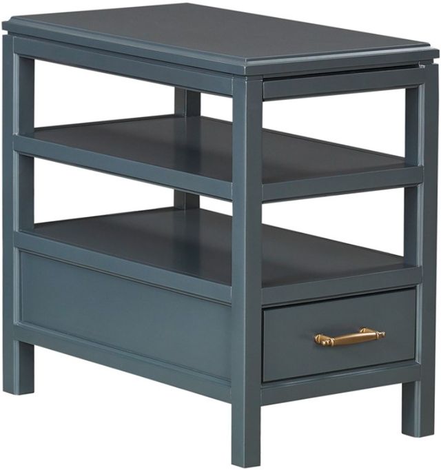 aspenhome® Alexander Midnight Chairside Table-0